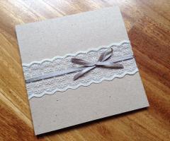 Sogni di Carta - Carta Kraft e pizzo