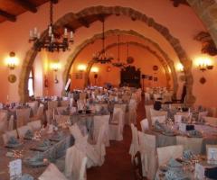 Sala interna per il banchetto nuziale