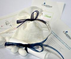 Sacchetto porta confetti solidale