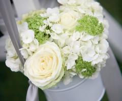 Dolci ortensie e rose - Michela Florart