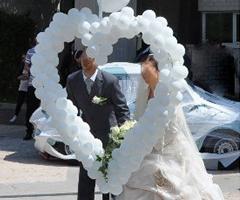 Decorazioni palloncini - Festa tra le nuvole