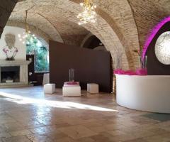 Interni della location di nozze