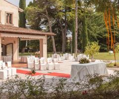 Cerimonia di nozze in villa