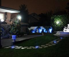 Villa per matrimoni in provincia di Varese - Illuminazione serale