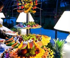 Buffet della frutta al matrimonio