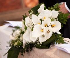 Composizione per chiesa con calle bianche