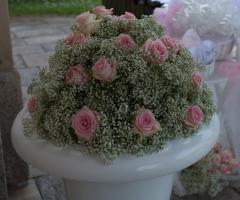 Dettaglio composizione floreale - Sogni Confettati