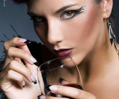 Make up pubblicitario nails - Black Nails - Sarart Make Up