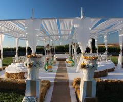 Masseria Torre di Nebbia - Il padiglione per il rito civile