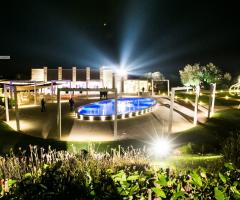 Relais il Santissimo -  L'illuminazione per il matrimonio serale