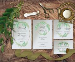 Partecipazioni Le Cartasie - Matrimonio tema botanico verde