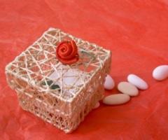 Scatole porta confetti per il matrimonio