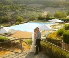 Piscina della location di matrimonio
