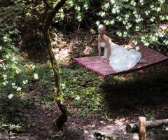 Abito da sposa tagliato sotto il seno - Modello Jasmine Collezione Princesses