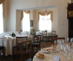 Sala interna per il ricevimento di matrimonio