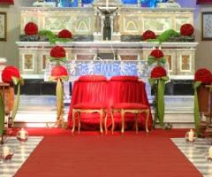 Allestimenti per la cerimonia del matrimonio