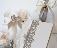 Partecipazione pizzo tortora - Sara Events & More