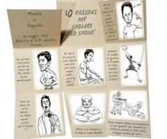 ilmiofumetto.it - Bomboniere a fumetti LUI