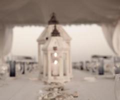 Allestimento del matrimonio tema mare