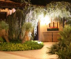 Entrata della location per matrimoni