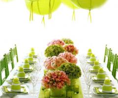 Bellissimo allestimento tavolo