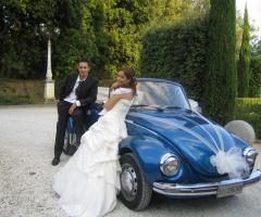 Il Maggiolone di Maurizio - Pietro e Sabrina sposi (Montecatini)