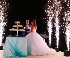 Sorrisi Eventi - Sparck machine le fontane fredde per il tuo taglio della torta
