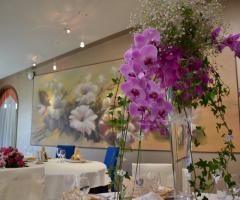 Sala interna del ristorante per il matrimonio a Torino