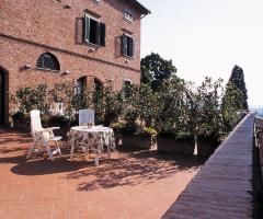 Terrazza con vista panoramica per il matrimonio - Casa Vacanze Bucciano