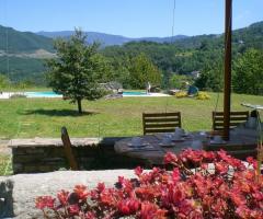 L'ampio cortile in cui festeggiare il vostro ricevimento di matrimonio