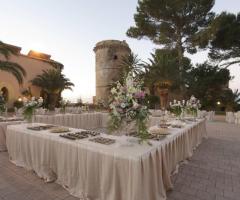 Allestimento floreale ricevimento