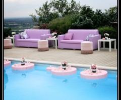 Allestimento a bordo piscina -  Marry & Co.