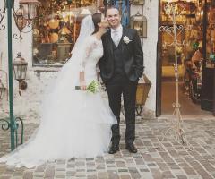 Un matrimonio elegante ed emozionante