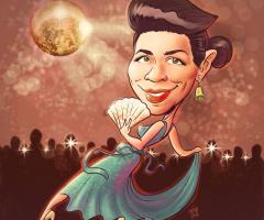 Sbrò - Caricature per la festa di compleanno