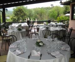 Tavoli per il matrimonio allestiti da GalaService