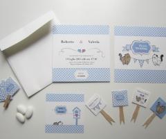 Designinthecity - Grafica in coordinato per matrimoni