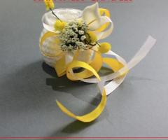 Happiness candles - La candela profumata come segnaposto