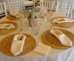 Apparecchiatura per il ricevimento di matrimonio