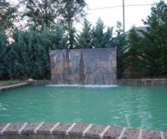 Piscina della villa per le nozze