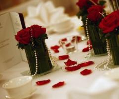 Mise en place matrimonio - Silver & Cherry a Roma