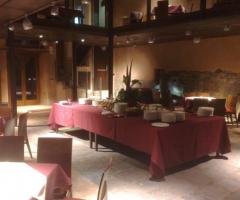 Sala interna per ricevimento di matrimonio presso il ristorante Mosto Muto