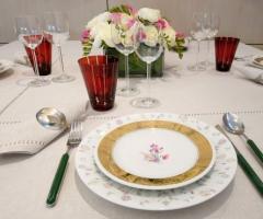 Servizio tavola per la lista di nozze