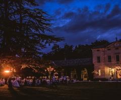 Villa Tacchi di Quinto - La location di sera