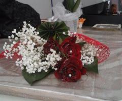 La Rosa Blu - Piccolo mazzo rose rosse