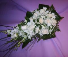 Bouquet a cascata per la sposa