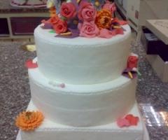 Flowers cake