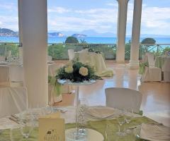 Poggio Ruppelt dal Tedesco 1930 - Mise en place verde per il matrimonio