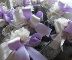 Bomboniere stile country chic per il matrimonio