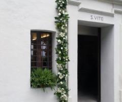 Allestimento della Chiesa per la cerimonia di nozze