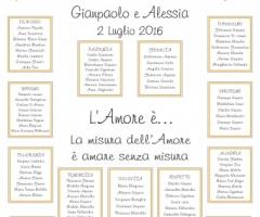 Copisteria Laser - Tableau mariage per ogni gusto!